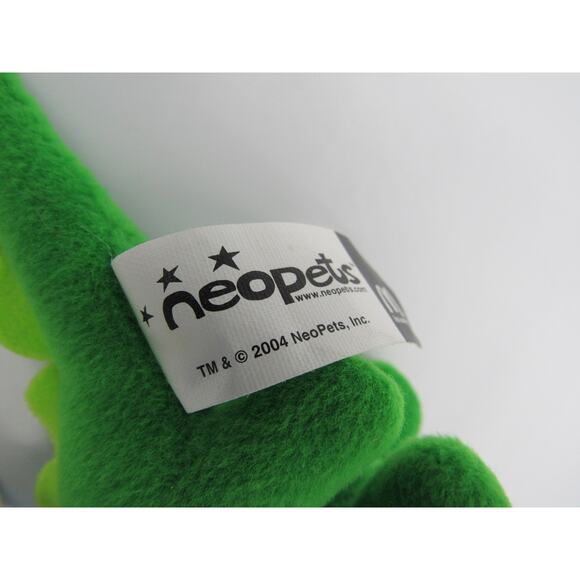 NEW w/ Tags Green Chomby Plush Neopets Limited Edition 2004 McDonald's Authentic - Picture 9 of 12